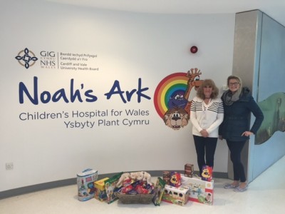 National Express donate Easter Eggs to the Noah's Ark Charity