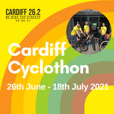 Cardiff Cyclothon 26.2 for Noah's Ark Charity