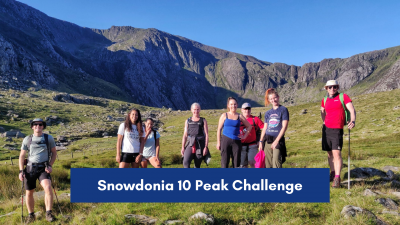 Snowdonia 10 Peaks Challenge - Dave Talbot and Noah's Ark Charity