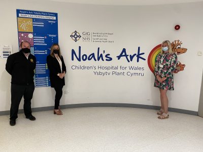 NFU Mutual Llantrisant donate £6000 to the Noah's Ark Charity