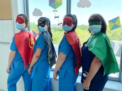 PICU nurses take on 5K Superhero Dash - Noahs Ark Children's